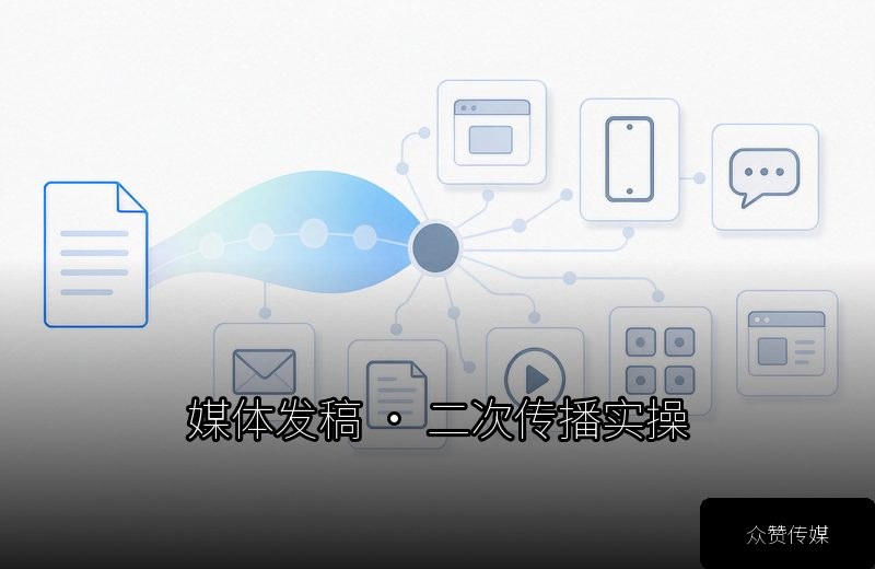 一篇通稿怎么拆成多平台内容？媒体发稿的二次传播实操配图