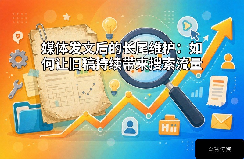 媒体发文后的长尾维护：如何让旧稿持续带来搜索流量配图