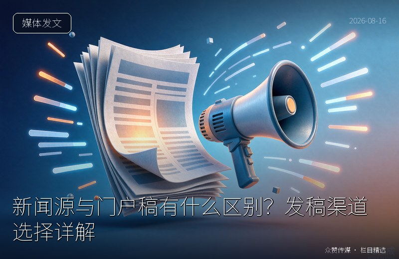 新闻源与门户稿有什么区别？发稿渠道选择详解