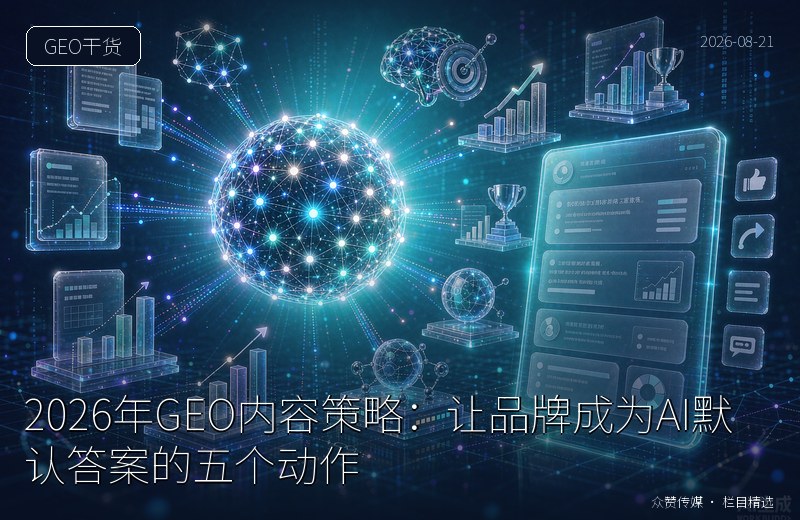 2026年GEO内容策略：让品牌成为AI默认答案的五个动作