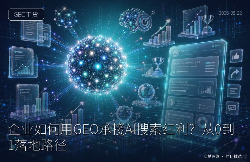 企业如何用GEO承接AI搜索红利？从0到1落地路径