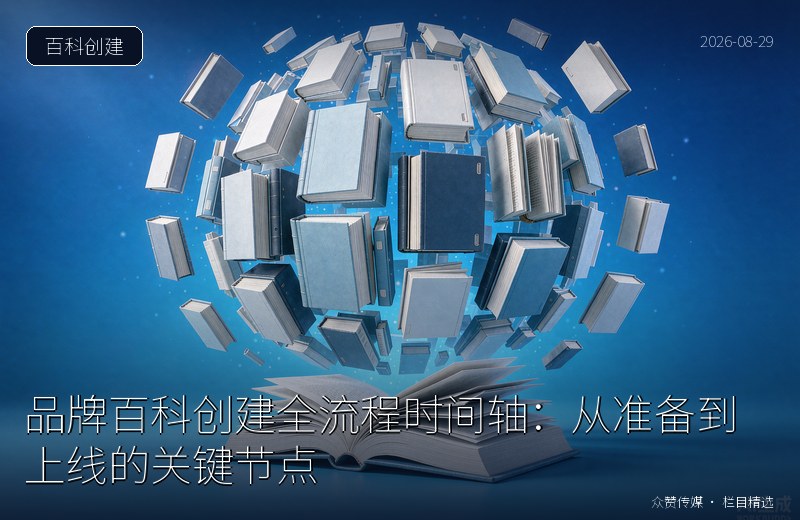 品牌百科创建全流程时间轴：从准备到上线的关键节点