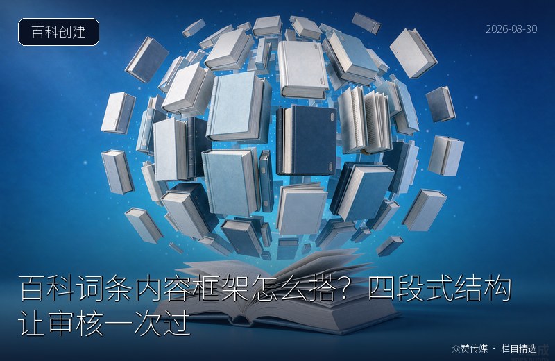 百科词条内容框架怎么搭？四段式结构让审核一次过