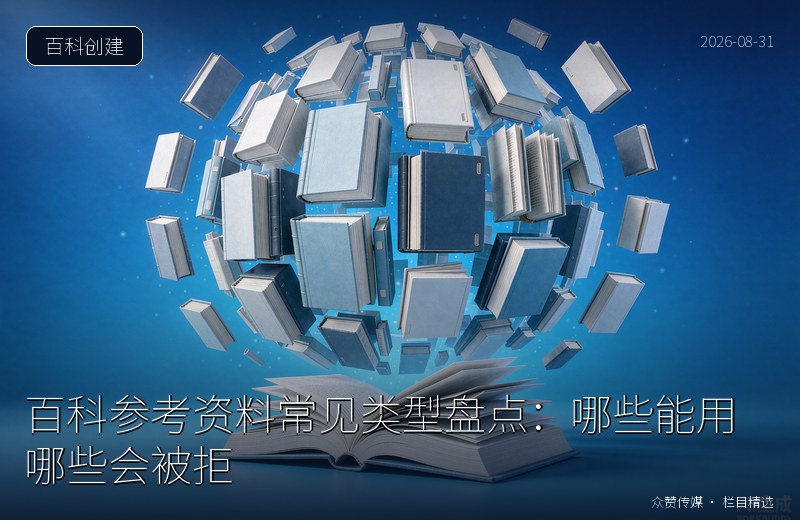 百科参考资料常见类型盘点：哪些能用哪些会被拒