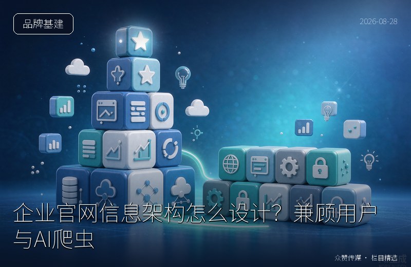 企业官网信息架构怎么设计？兼顾用户与AI爬虫